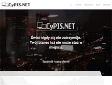 Tablet Screenshot of cypis.net